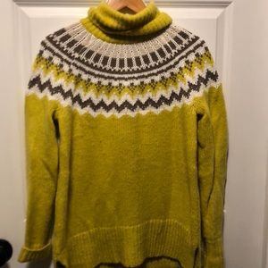 Chartreuse sweater